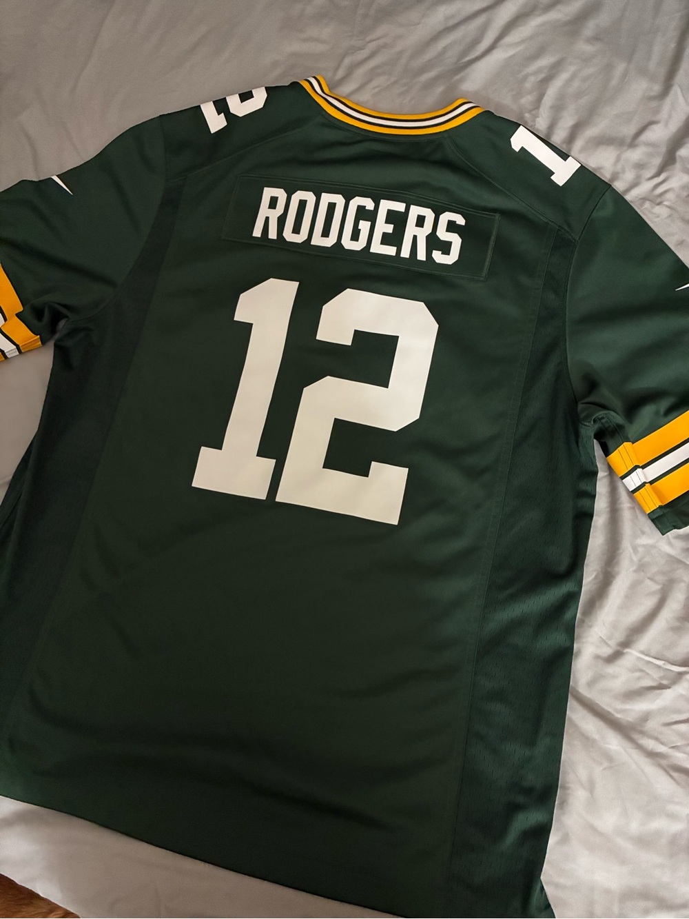 Nike Men's Aaron Rodgers #12 Green Bay Packers Football Jersey Size XL